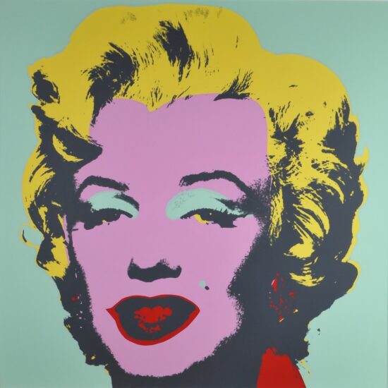 Andy Warhol, Marilyn 02, sítotisk, 1967 / Múzeum moderného umenia Andyho Warhola v Medzilaborciach